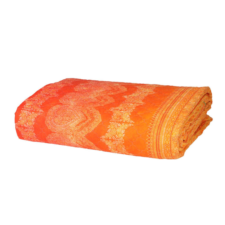 Bassetti Tagesdecke, Baumwolle, Mandarine, 265x255 265x255 Mandarine, 265x255 Mandarine