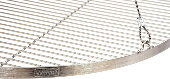 80 cm Grillrost Edelstahl für Schwenkgrill 3 Bein BBQ Grill Rost mit Seil neu