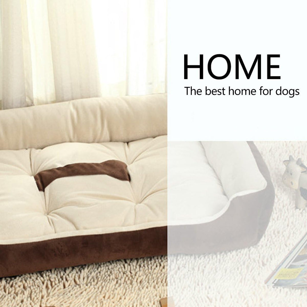 PETCUTE Hundebett Waschbar Haustierbett Hundekissen Katzenbett für kleines mittlere grosse Hunde S S