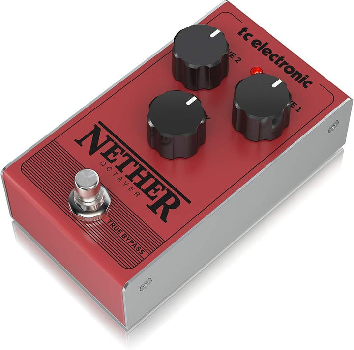 TC Electronic NETHER OCTAVER Klassisches vollanaloges Oktavpedal mit 1 oder 2 Oktaven unter dem Orig