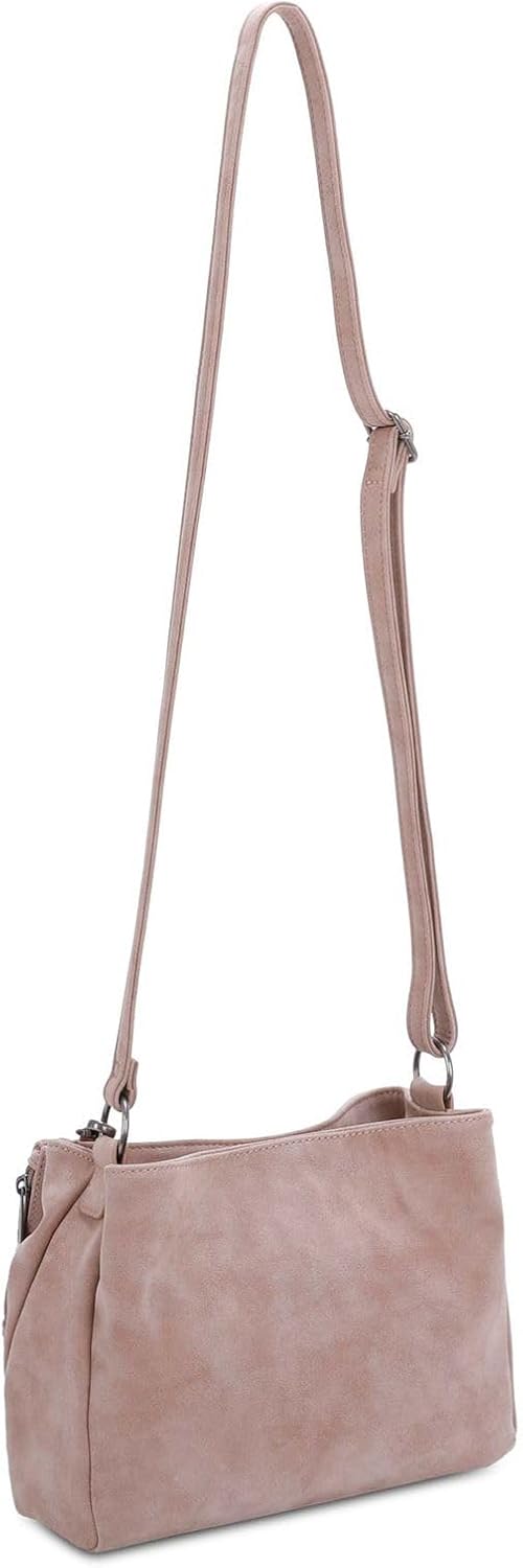 Fritzi aus Preussen Damen Split03 Vintage Taupy Umhängetasche