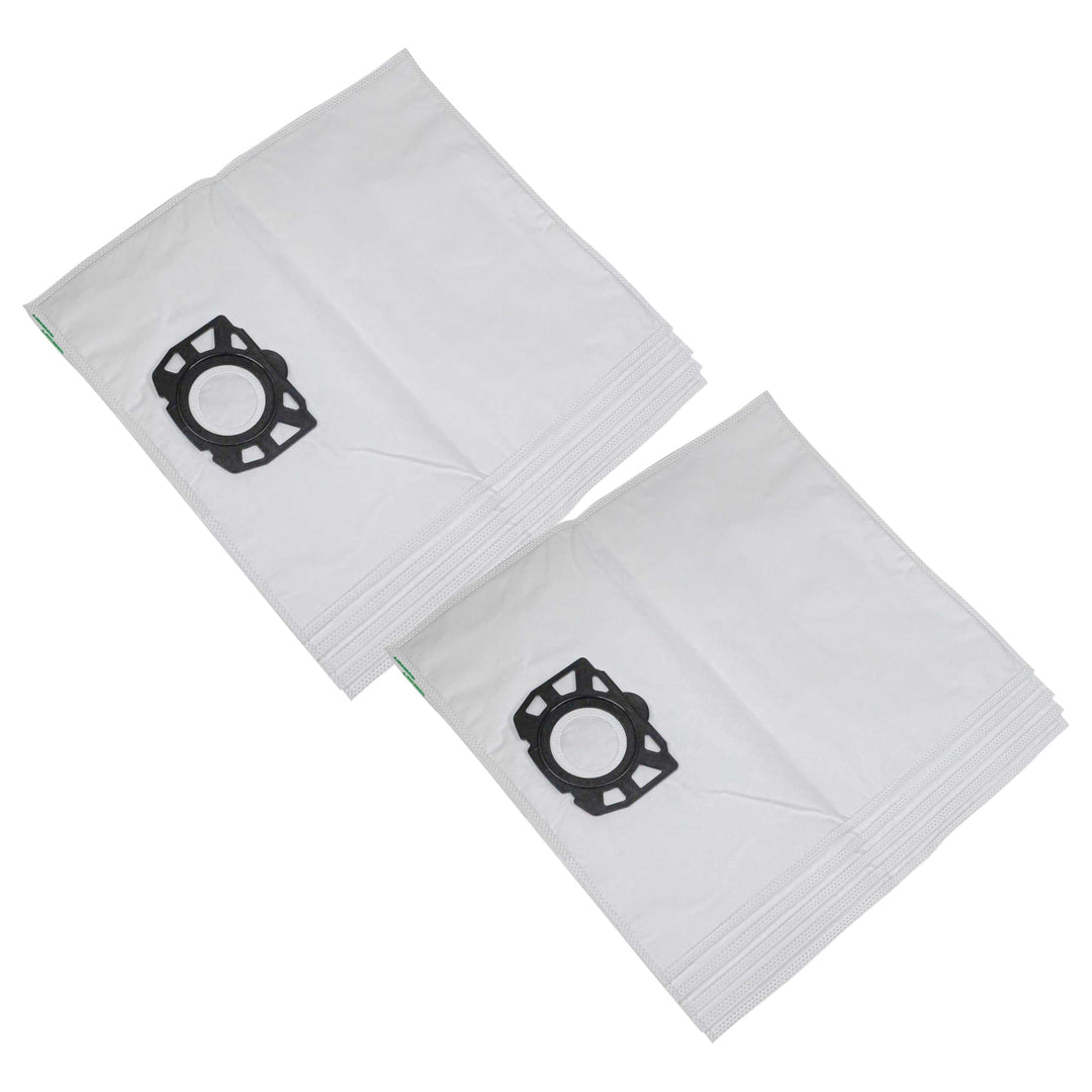 vhbw 10x Staubsaugerbeutel Ersatz für Kärcher 69044130 für Staubsauger - Mikrovlies, 39cm x 24,5cm W