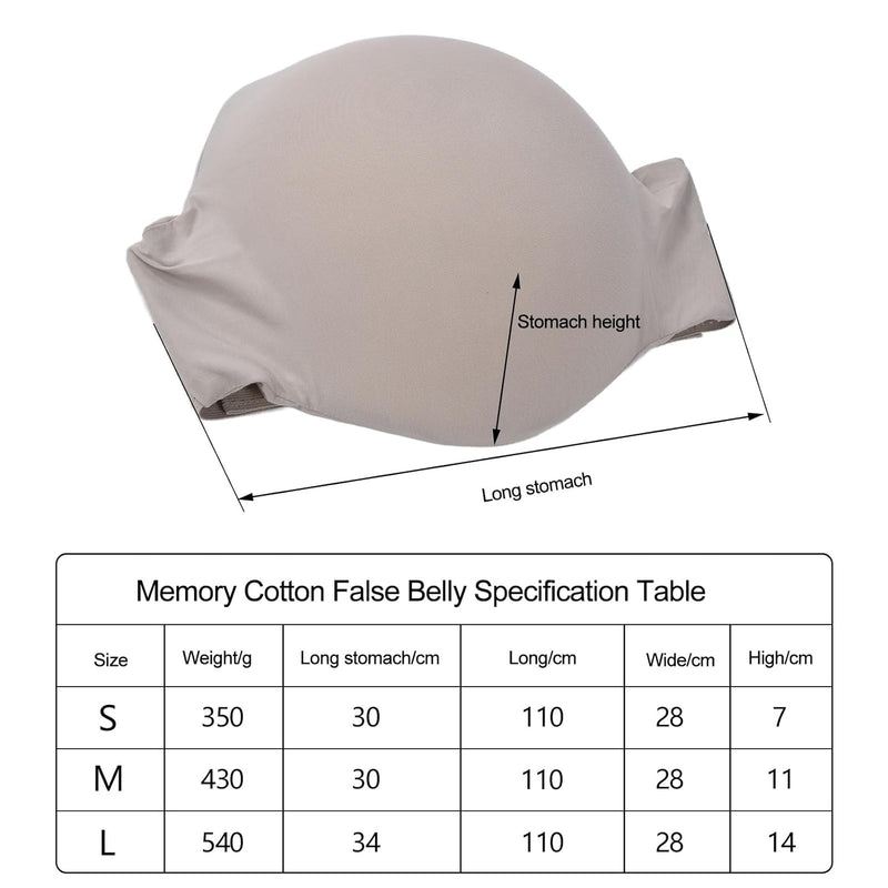 Künstliche Schwangerschaftskostüme Bauch Schwangerschaftsbauch Attrappe, künstlicher Schwangerschaft