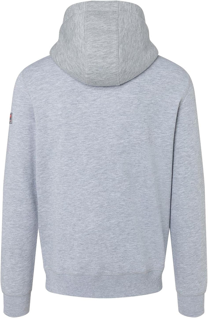 Timezone Herren Hi-tech Hoody Kapuzenpullover S Ice Gey Melange, S Ice Gey Melange