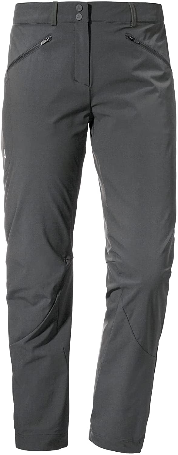 Schöffel Damen Pants Hestad L, robuste, schnell trocknende Outdoor Hose, Damen Hose mit bequemer Pas
