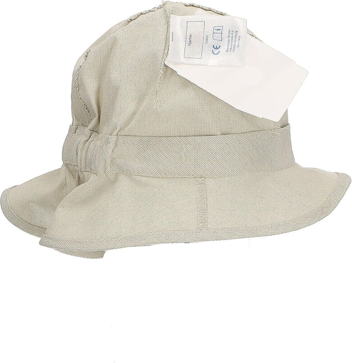 Sterntaler Mädchen Sonnenhut Flimmerherz Hut 43 beige, 43 beige
