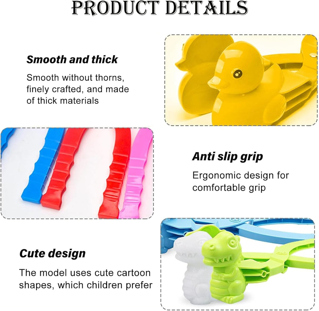 4 Stück Bento Zubehör - Rice Ball und Sushi Formen mit Animal Shapes DIY Tool