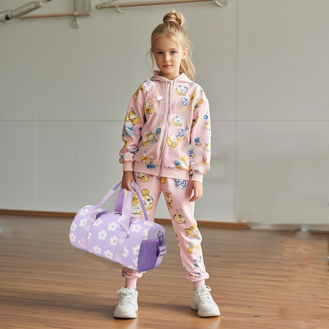Sporttasche Kinder Mädchen Tanztasche Kinder Balletttasche Corduroy Handtasche Geschenk für Mädchen
