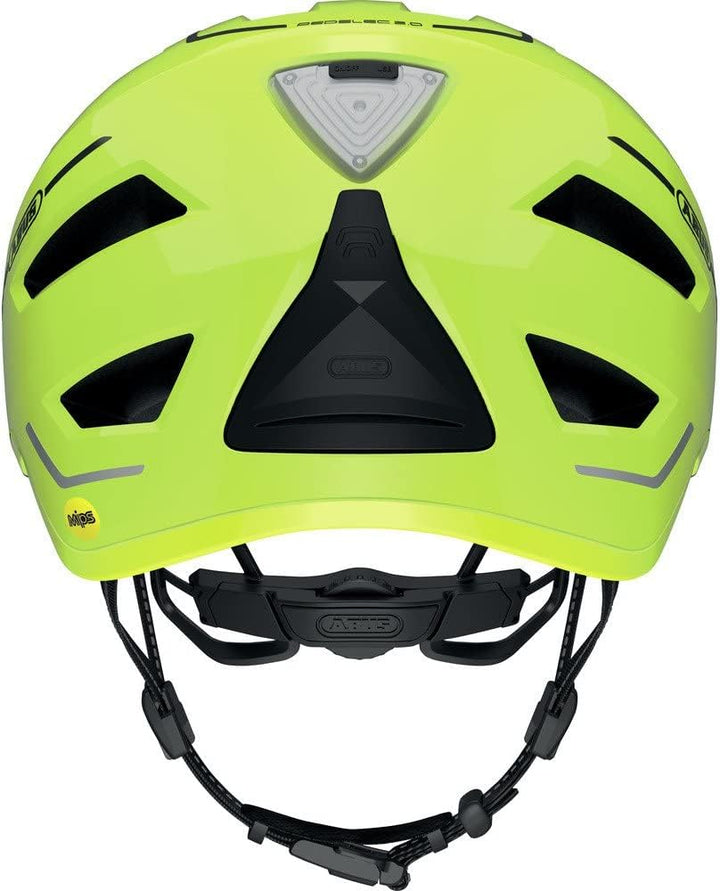 ABUS Stadthelm Pedelec 2.0 MIPS - Fahrradhelm mit Rücklicht, Schirm, Regenhaube und MIPS-Aufprallsch