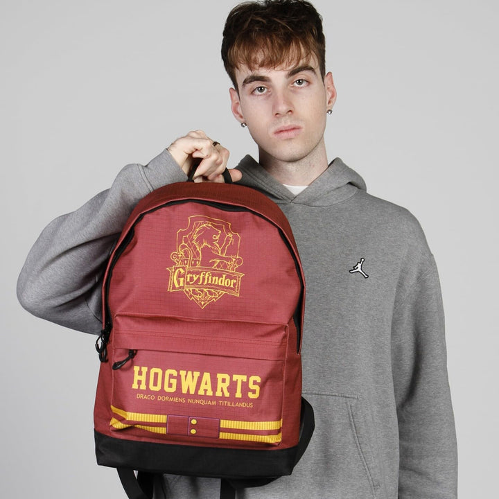 Harry Potter Gryffindor-FAN HS Rucksack, Weinrote