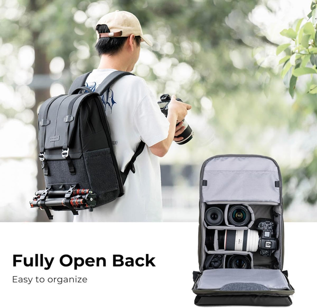 K&amp;F Concept Beta 20L Multifunktionaler wasserdichter DSLR-Kamera-Reiserucksack für Outdoor-Fotografi
