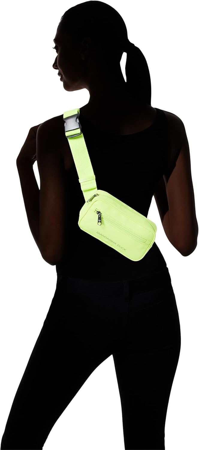 Mandarina Duck Damen Utility Bum Bag GÜRTELTASCHE Einheitsgrösse Acid Lime, Einheitsgröße