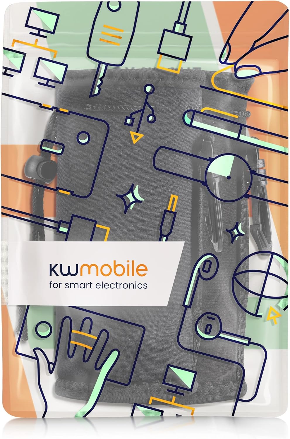 kwmobile 2x 330-500ml Flasche Flaschenkühler Flaschenträger - für Bier Limo Wasser - aus isoliertem