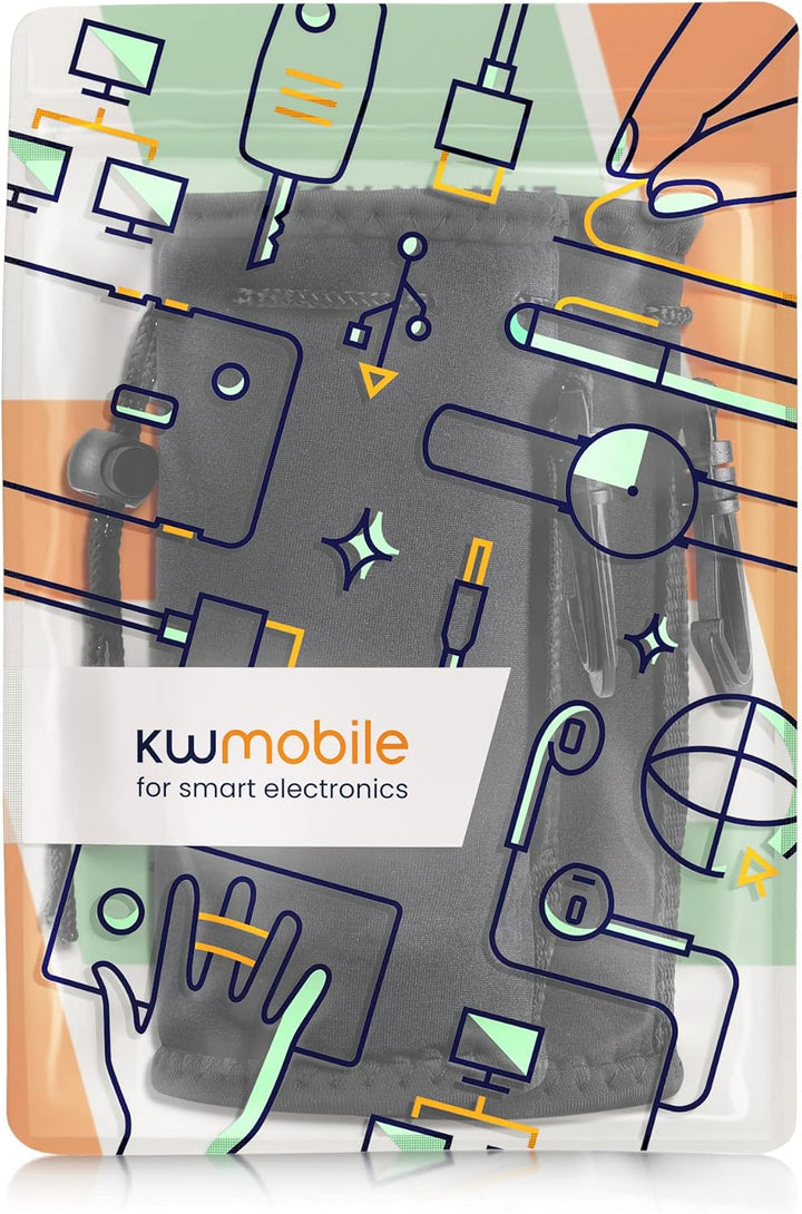 kwmobile 2x 330-500ml Flasche Flaschenkühler Flaschenträger - für Bier Limo Wasser - aus isoliertem