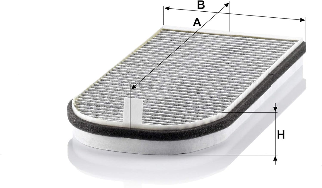 MANN-FILTER CUK 3642-2 Innenraumfilter – Kabinenluftfilter Satz (2er Set) – Für PKW