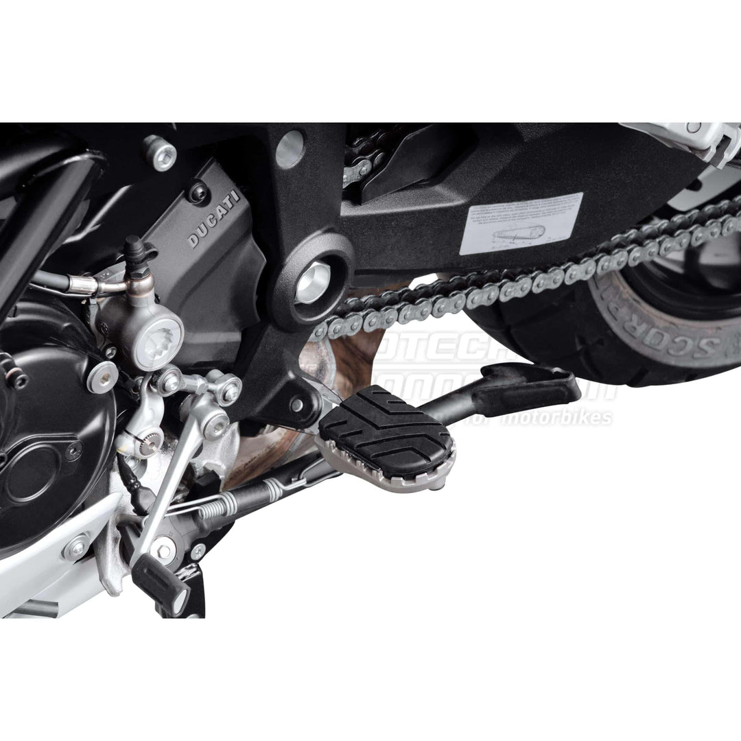 SW-Motech ION Fussrasten-Kit - Ducati Modelle/Benelli TRK 502 X (18-).