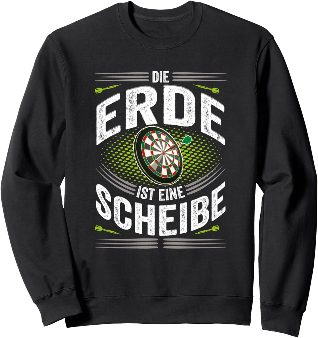 Dart Darten Darts Lustiger Dart Spruch Dartspieler Sweatshirt