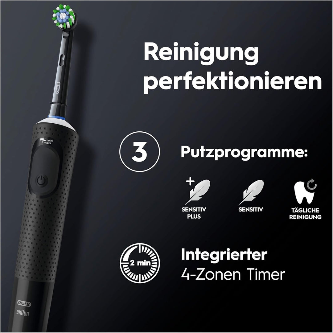Oral-B Vitality Pro D103 Duo Black/Blue Blac/Blue, Blac/Blue