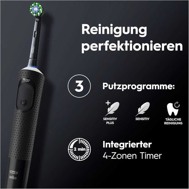 Oral-B Vitality Pro D103 Duo Black/Blue Blac/Blue, Blac/Blue