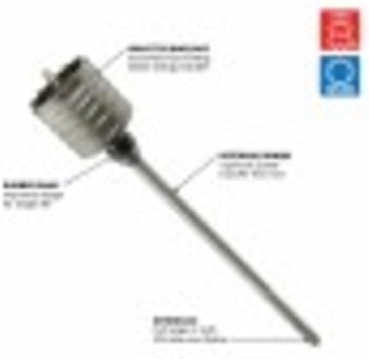BOSCH HC8570 Bohrkrone für Bohrhammer, 12 x 30 cm, Grau 5 In Diameter Länge: 30,5 cm, 5 In Diameter