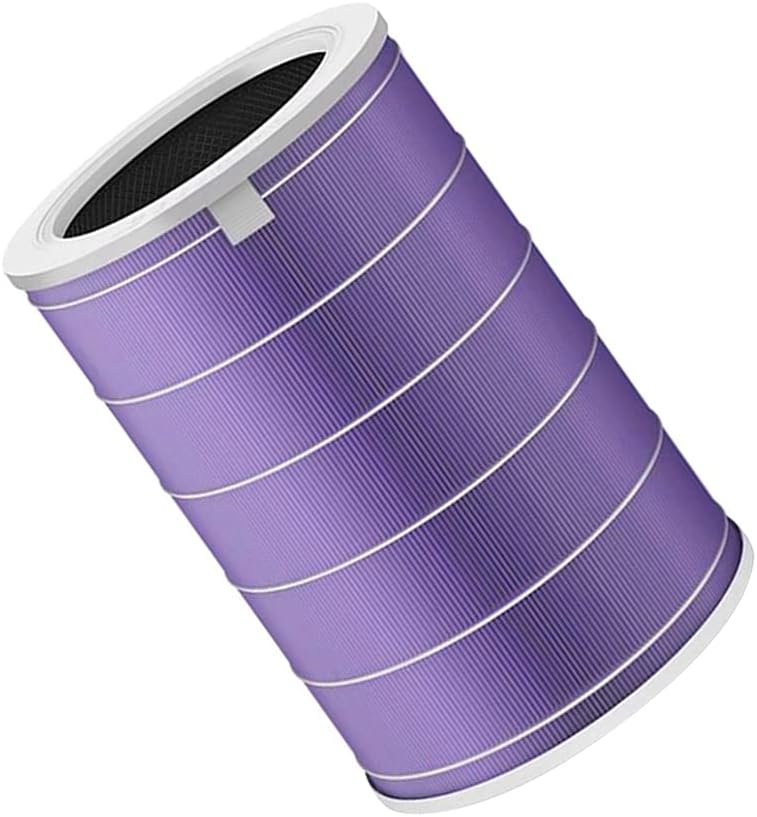 Xiaomi Original Mi Air Filtr, Fioletowy, ‎20 x 20 x 29 cm (Packung mit 2) Filter (Antibacterial) (Pa