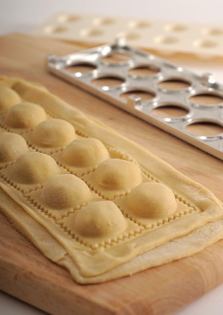 Norpro Ravioli-Maker mit Presse Metallisch, Metallisch
