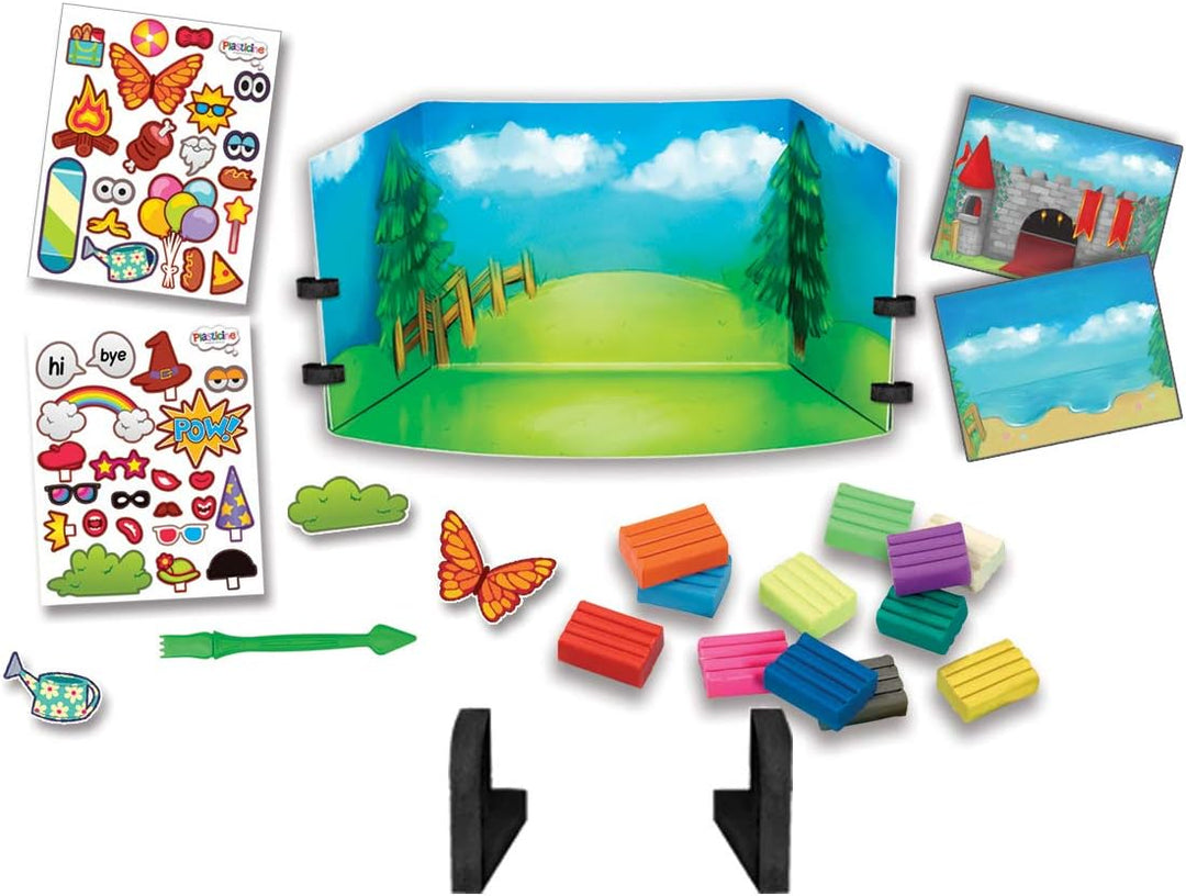 Plasticine Movie Maker Studio – Erstelle, Pose und Animiere Figuren mit kostenloser App, Mehrfarbig