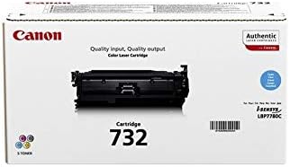 Canon Toner Cartridge 732 C - cyan - Standard, 6262B002 Toner Cartridge Cyan, Toner Cartridge Cyan