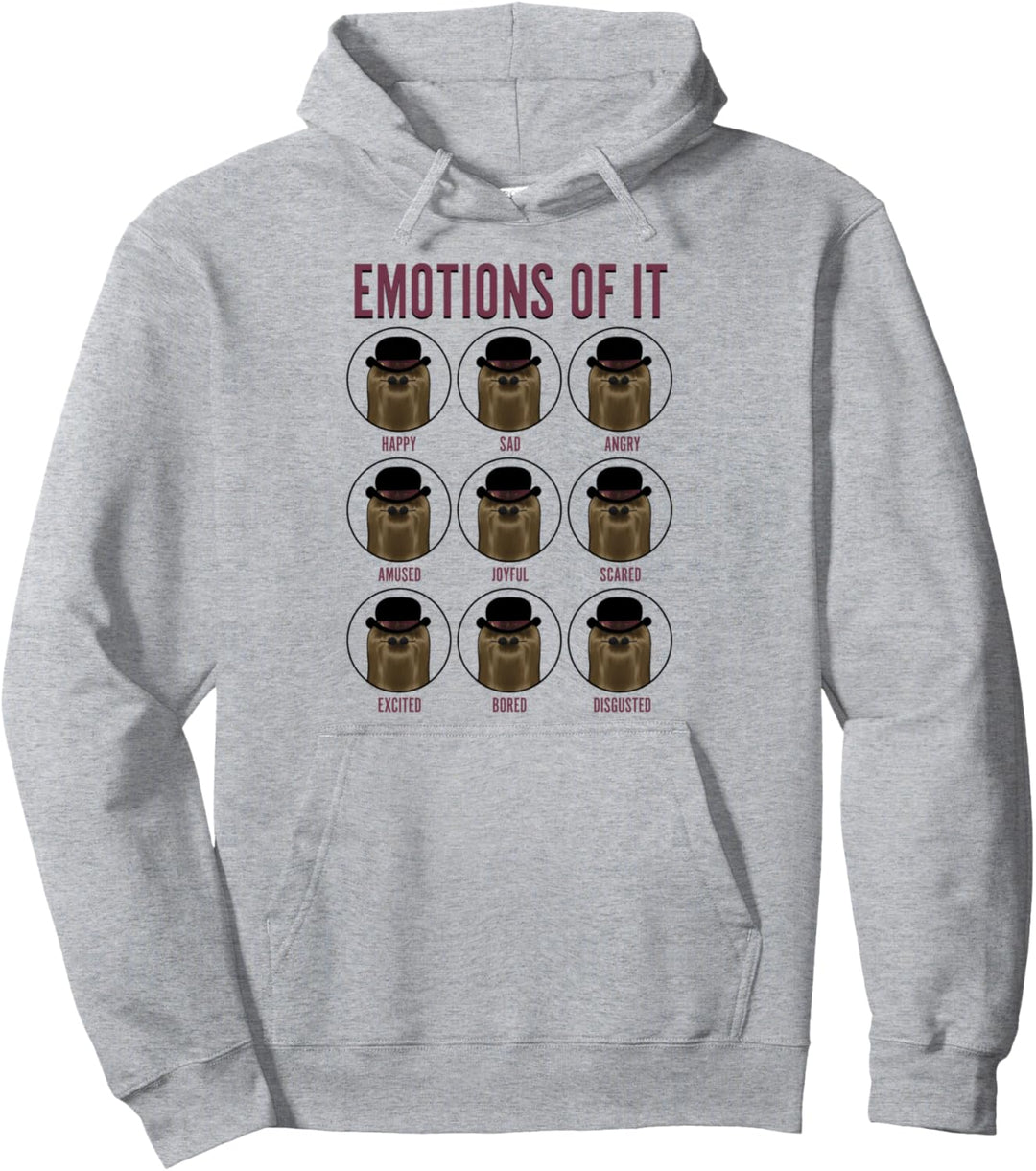 The Addams Family Emotions Of Cousin It Pullover Hoodie