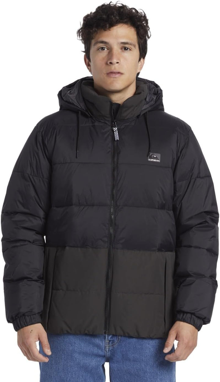 Quiksilver Jungen Wolfs Shoulder Ls Windbreaker (1er Pack) L Schwarz, L Schwarz