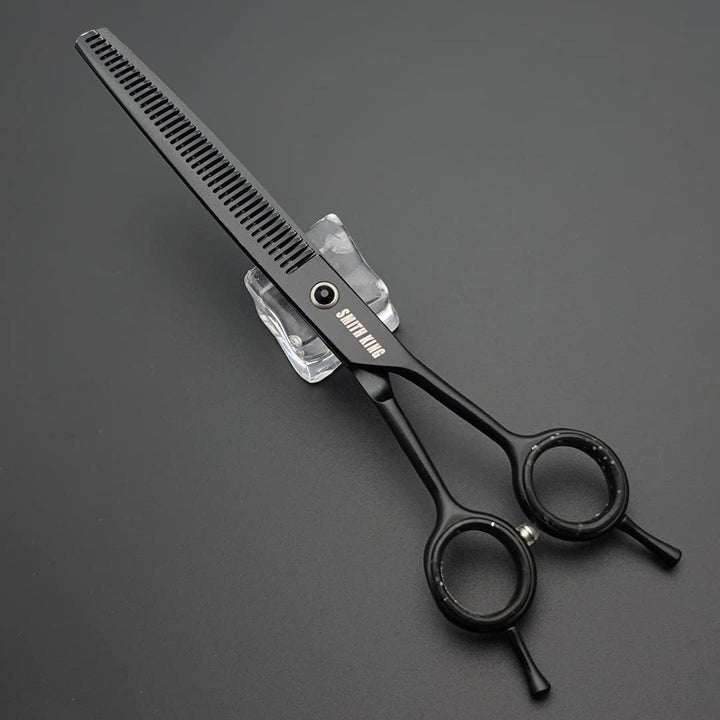 7,0 Zoll Professional Dog Grooming Scissors Set Gerade & Ausdünnen & Gebogen & Chunker & Kamm 5 Stüc