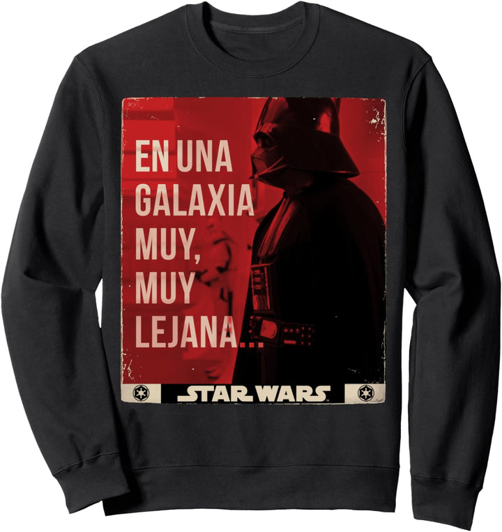 Star Wars Darth Vader Una Galaxia Red Tone Sweatshirt