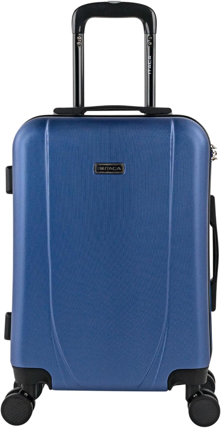 ITACA - Trolley handgepäck Cabin Trolley Koffer reisekoffer hartschalenkoffer mit zahlenschloss - Ka