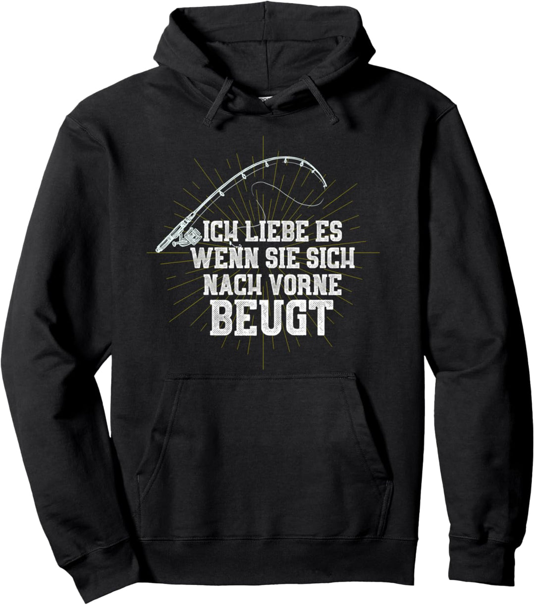 Lustiges Angler Geschenk zum Angeln Pullover Hoodie