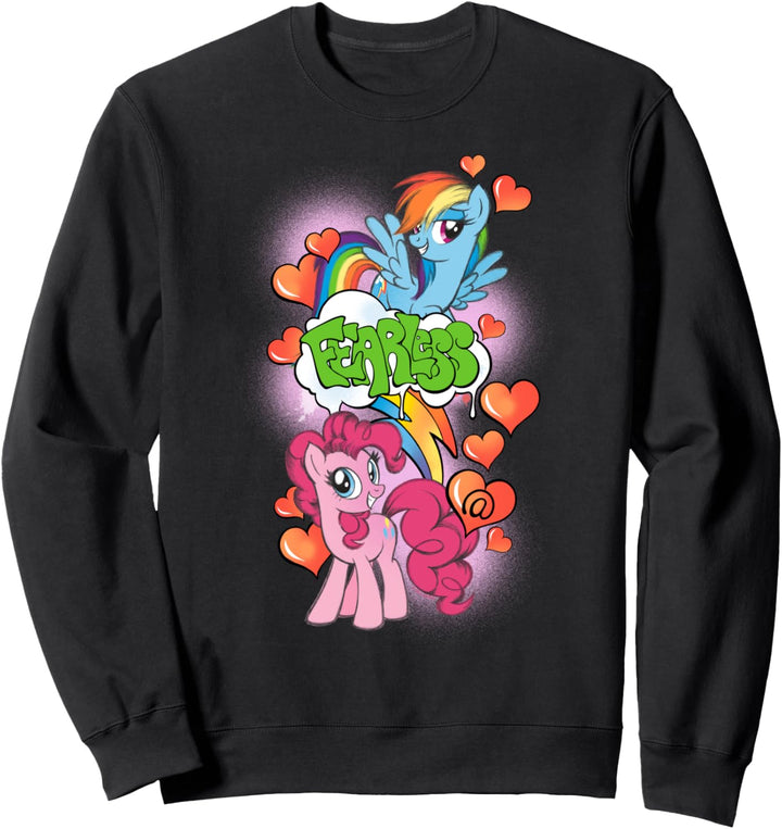 My Little Pony Rainbow Dash Pinkie Pie Fearless Sweatshirt