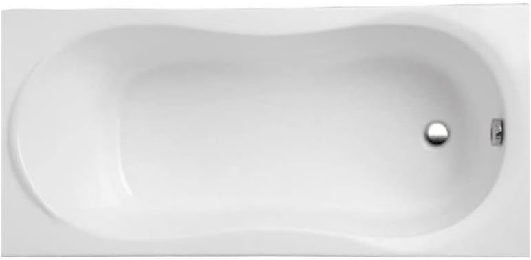 KOLMAN Badewanne GRACJA Rechteck 140x70 mit Styroporverkleidung, Ablaufgarnitur und Füssen Kompletts