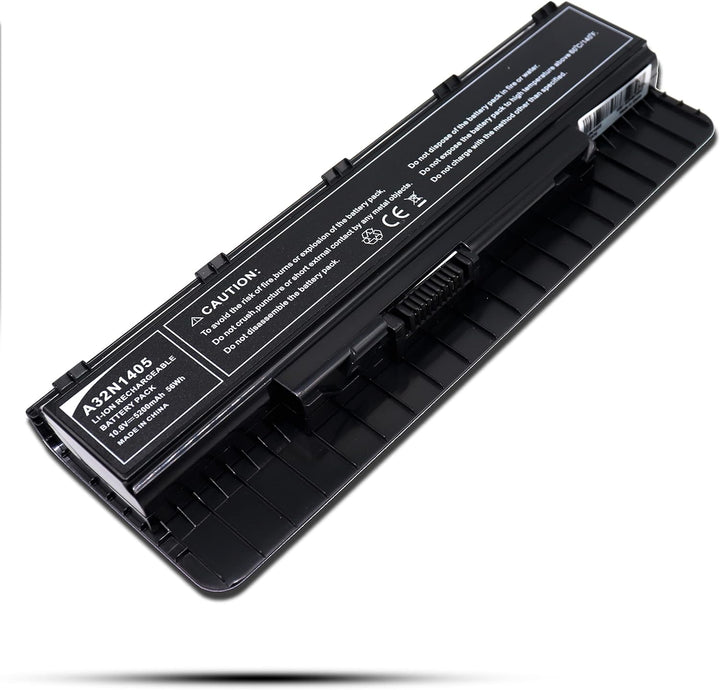 FengWings® 5200mAh A32N1405 Akku, Kompatibel mit asus akku a32n1405 A32ni405, Replace for akku asus