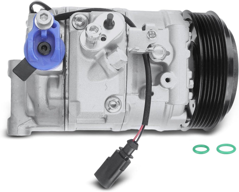 Frankberg 1x Klimakompressor Klimaanlage Kompatibel mit Q7 4LB 3.0L Diesel 2007-2015 Replace