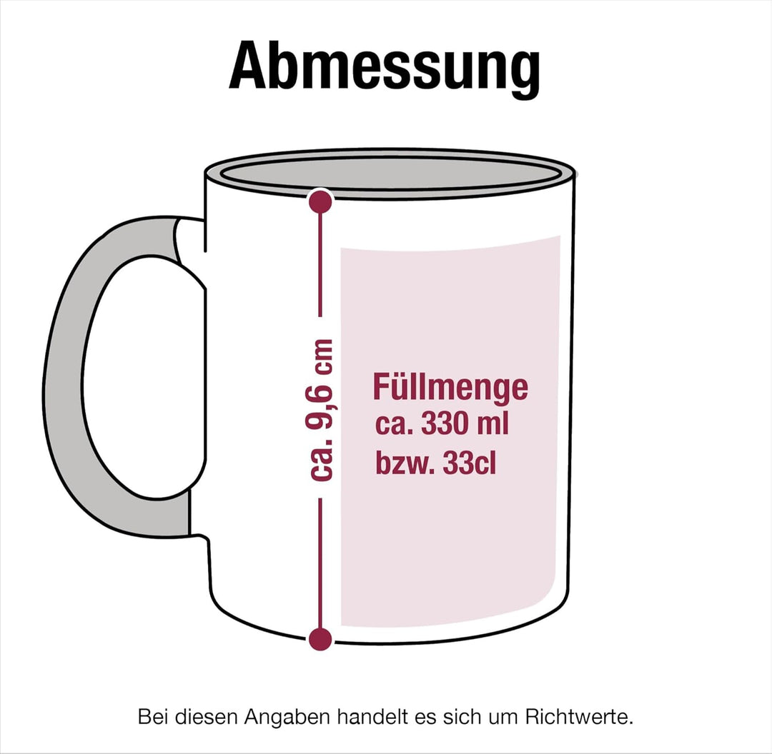 Tasse Tassen 325ml - Foto Bild - Vereinslogo Geschenk Verein mit eigenem Logo und Text selbst gestal