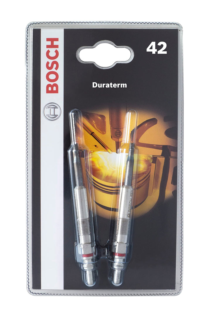 Bosch 42 - Duraterm High Speed - Blister – 2er Set - für dieselbetriebene Fahrzeuge Blister - 2er Se
