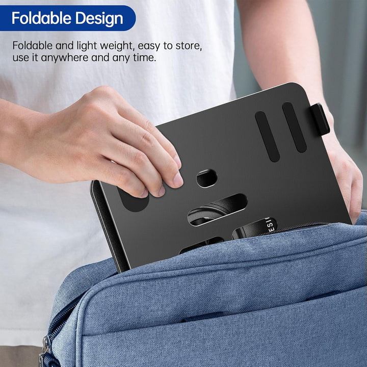 BESIGN LS11 Laptop ständer mit 360 Drehbarer Basis, Verstellbarer ergonomischer Notebook-Ständer, La