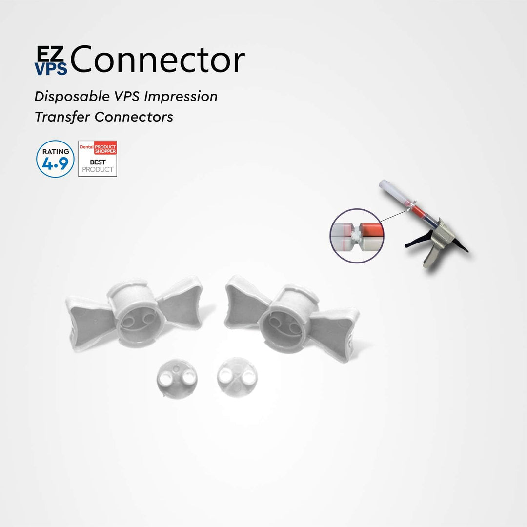 EZ VPS Verbinder 1:1 Verhältnis Dental Impression Material Transfer Connector (5 Bandhalter + 100 Tr