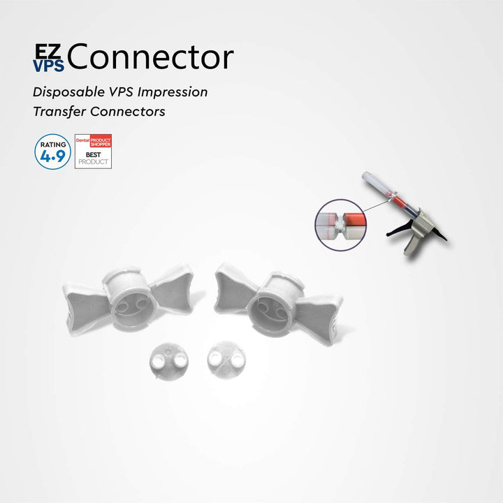EZ VPS Verbinder 1:1 Verhältnis Dental Impression Material Transfer Connector (5 Bandhalter + 100 Tr