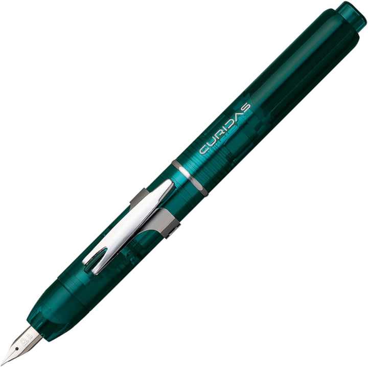 PLATINUM Curidas PKN-7000 Füllfederhalter, einziehbar, 43 Urban Green, mittlere Feder, Urban Grün, P