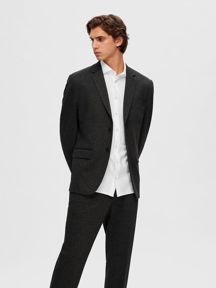 Selected Homme Male Langarmhemd Pikee XXL Bright White, XXL Bright White
