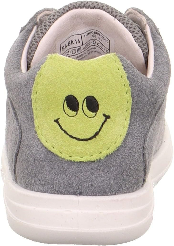 Superfit Jungen Lillo Lauflernschuhe 20 EU Schmal Hellgrau Grün 2500, 20 EU Schmal Hellgrau Grün 250