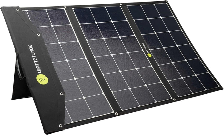 WATTSTUNDE Sunfolder Solartasche - Mobiles 12V Outdoor Solarpanel - faltbares Solarmodul (180 W), 18