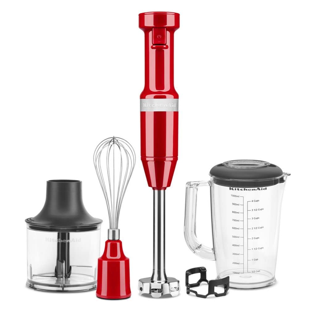 KitchenAid 5KHBV83EER Tauchmixer, Rot