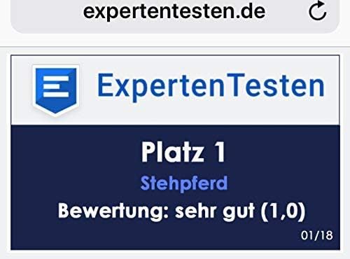 Sweety Toys 7523 Plüsch Stehpferd Sicherheit ! Princess XXL GIGANT Höhe 105 cm Riesenpferd Robustes,