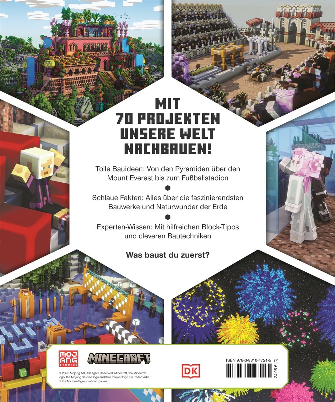 Das offizielle Minecraft Ideen Buch: Baue unsere Welt in Minecraft nach! Über 70 coole Bauideen - vo